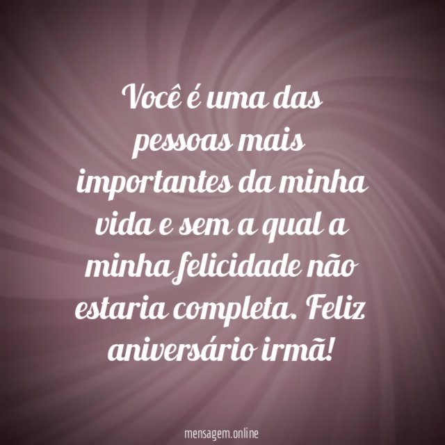 Você é uma das pessoas mais importantes da