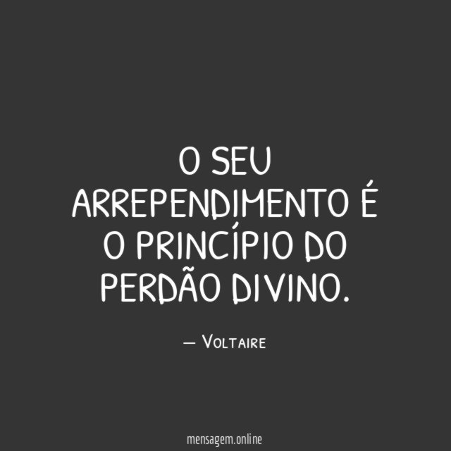 O seu arrependimento é o princípio do perdão divino
