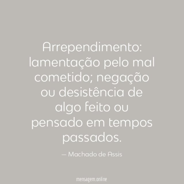 Arrependimento