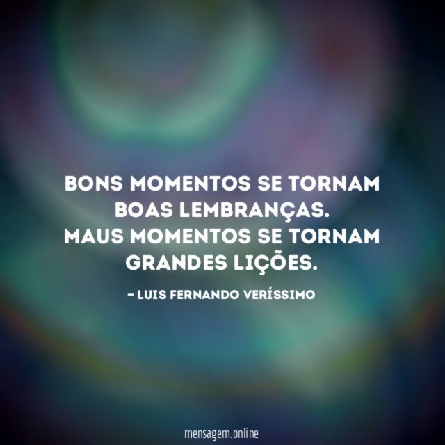 Bons momentos se tornam boas lembranças