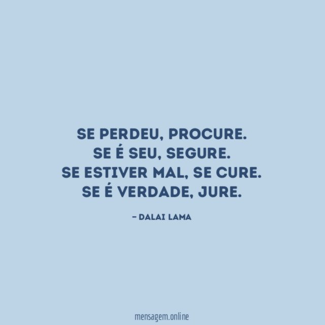 Se perdeu