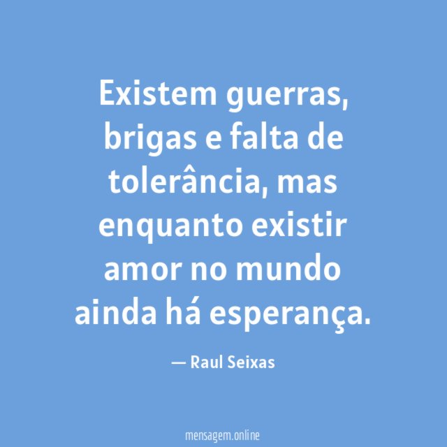 Existem guerras
