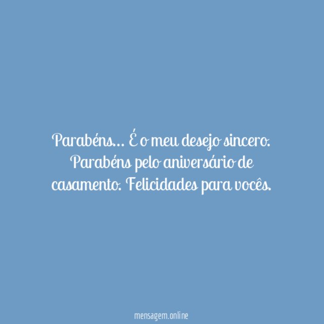 Parabéns