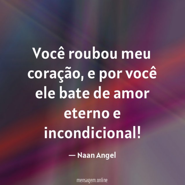 Você roubou meu coração