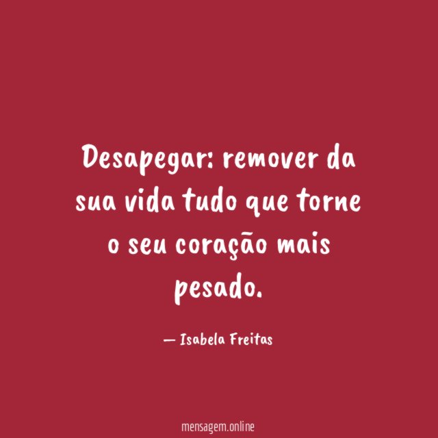 Desapegar
