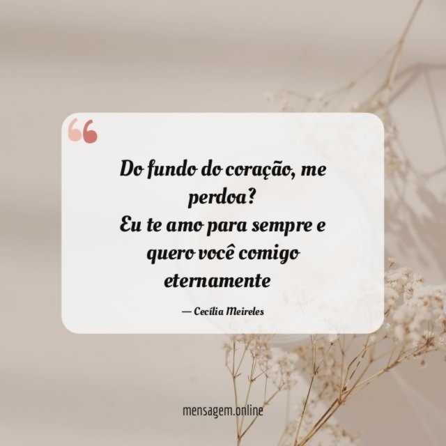 Do fundo do coração