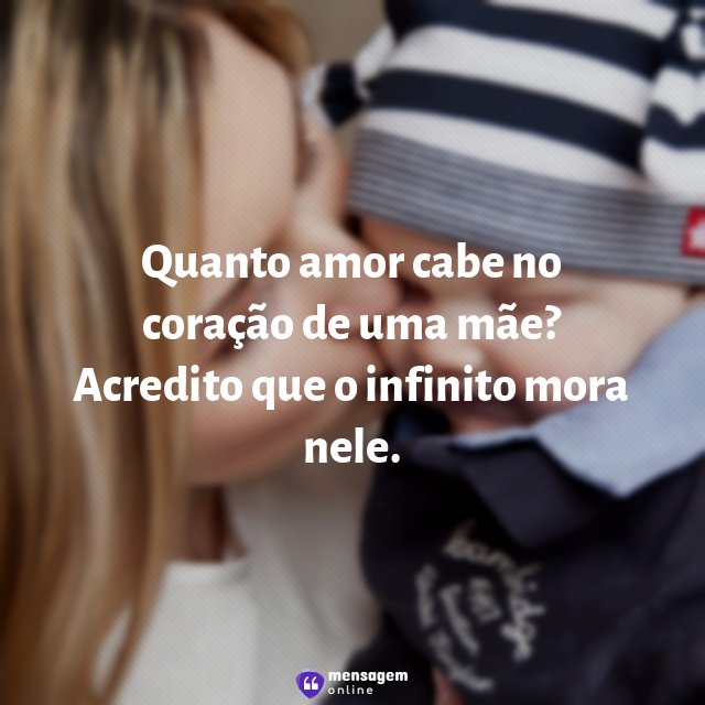Quanto amor cabe no coração de uma mãe