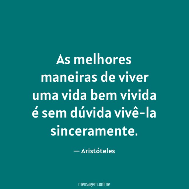 As melhores maneiras de viver uma vida bem