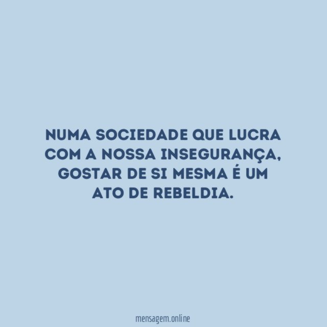 Numa sociedade que lucra com a nossa insegurança