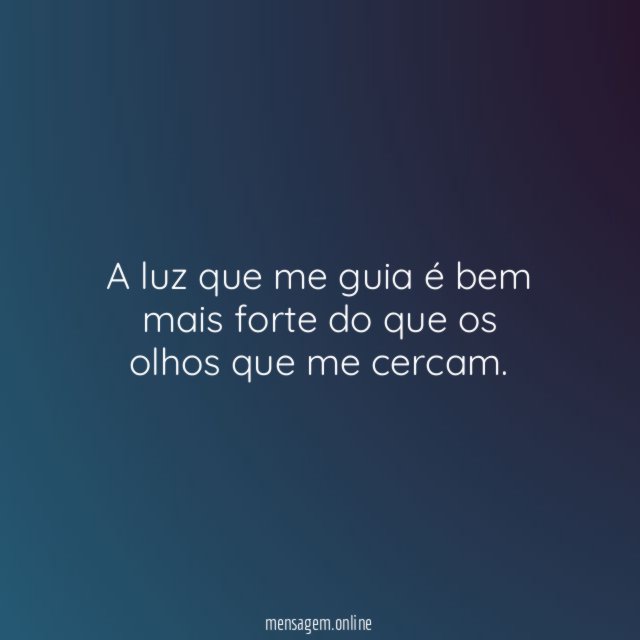 A luz que me guia é bem mais