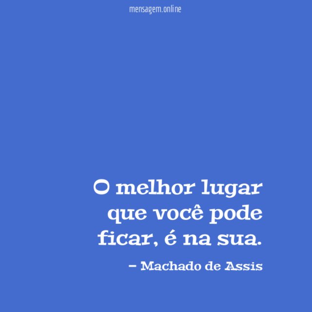 O melhor lugar que você pode ficar