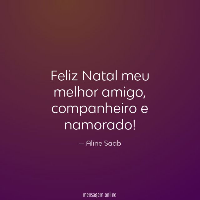 Feliz Natal meu melhor amigo