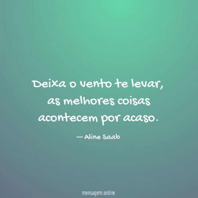 Deixa o vento te levar