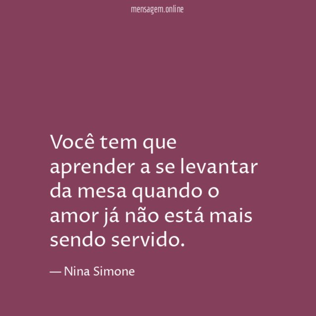 Você tem que aprender a se levantar da
