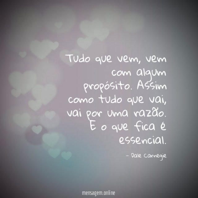 Tudo que vem