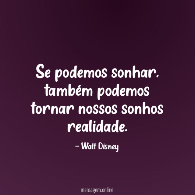 Se podemos sonhar