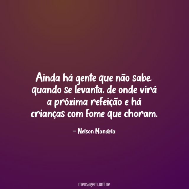 Ainda há gente que não sabe