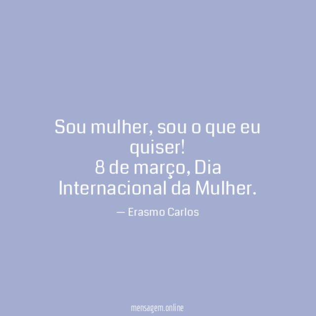 Sou mulher