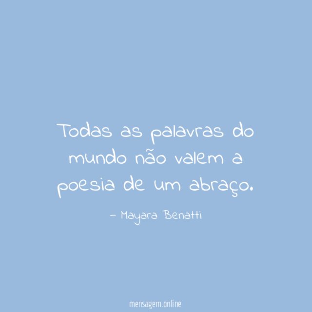 Todas as palavras do mundo não valem a