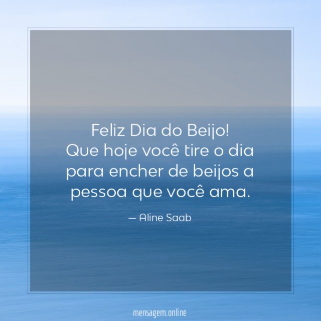 Feliz Dia do Beijo