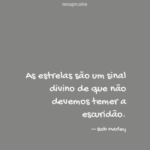 As estrelas são um sinal divino de que