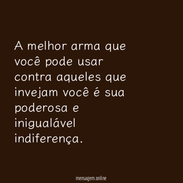A melhor arma que você pode usar contra