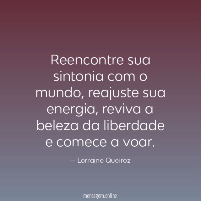 Reencontre sua sintonia com o mundo