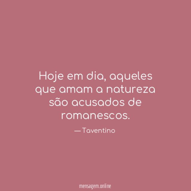 Hoje em dia