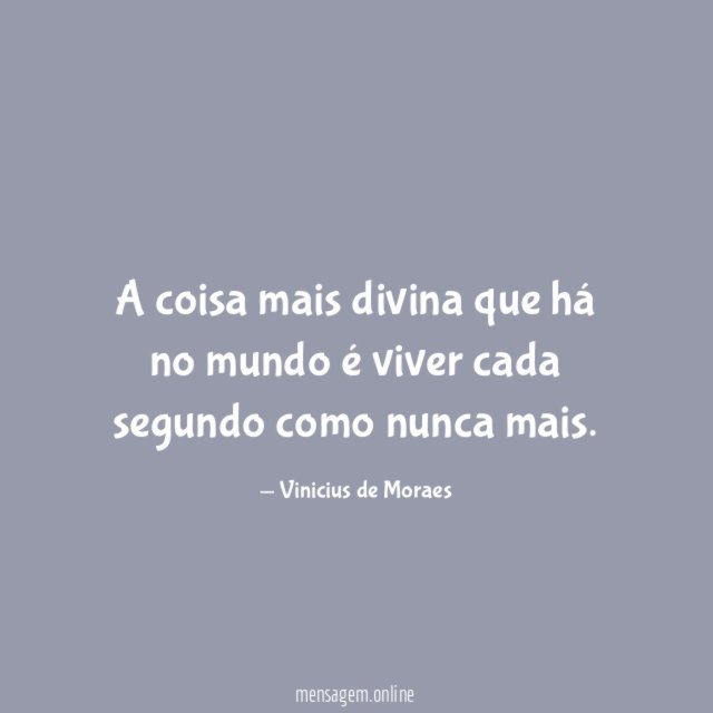 A coisa mais divina que há no mundo