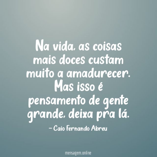 Na vida