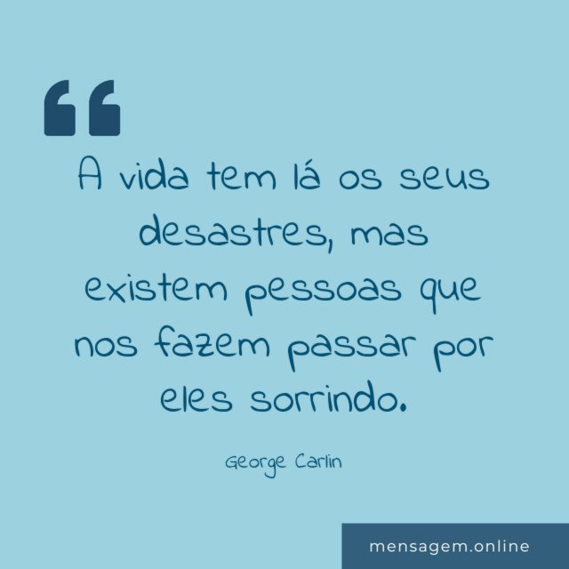 A vida tem lá os seus desastres