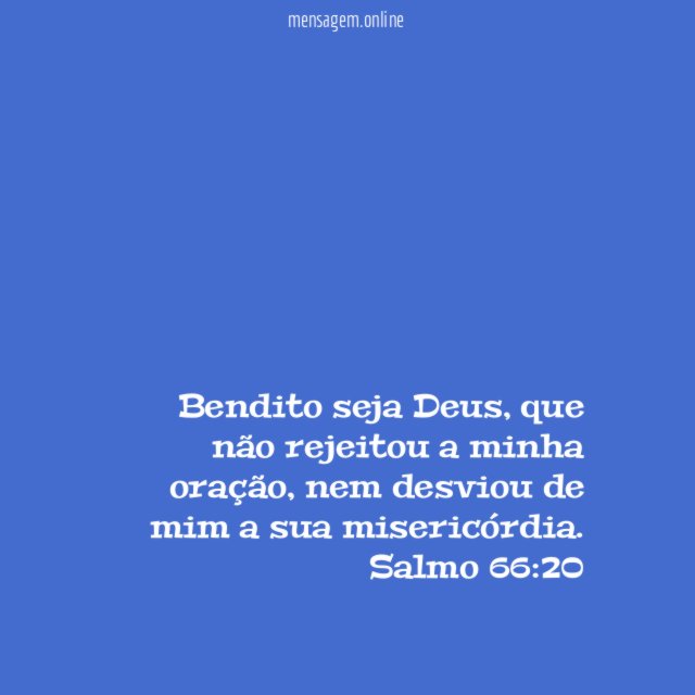 Bendito seja Deus