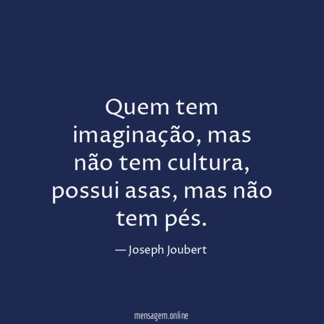 Quem tem imaginação
