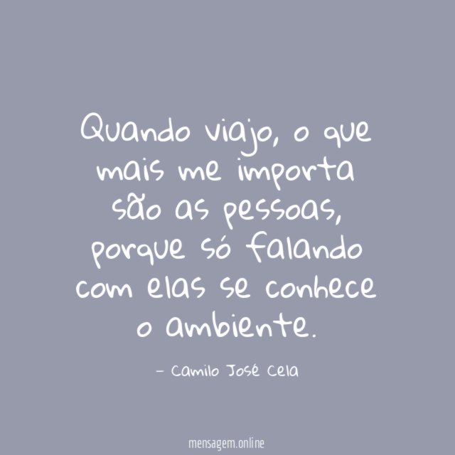 Quando viajo
