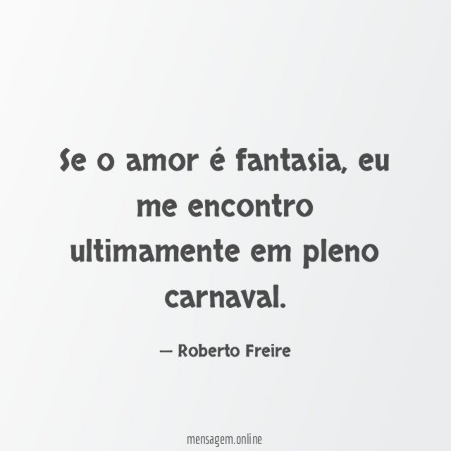 Se o amor é fantasia