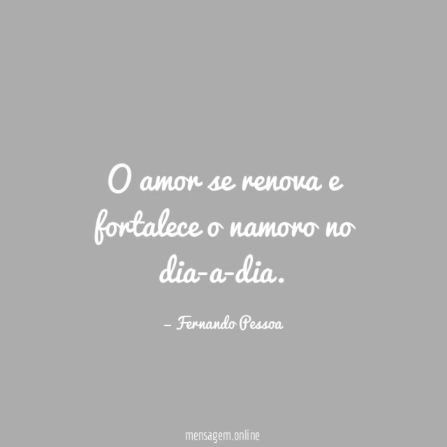 O amor se renova e fortalece o namoro no dia-a-dia