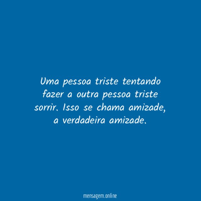 Uma pessoa triste tentando fazer a outra pessoa triste sorrir