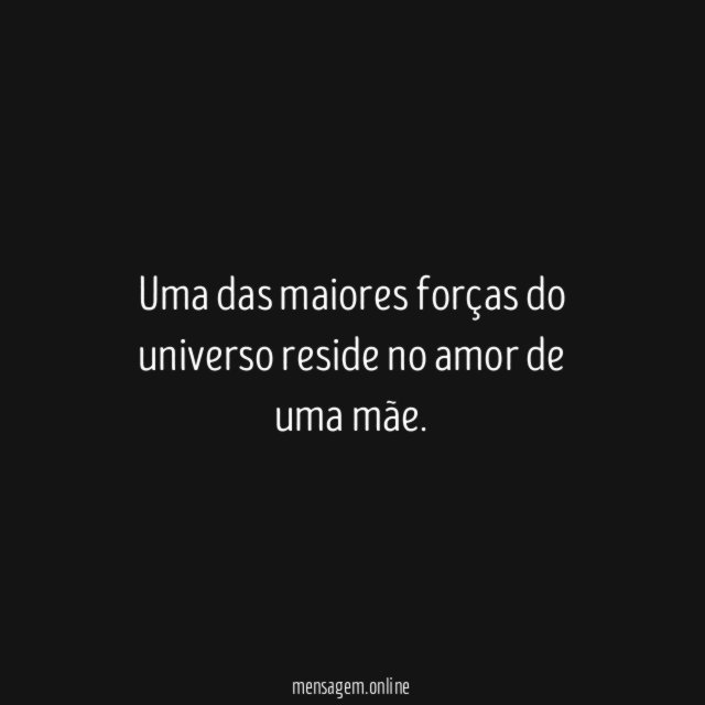 Uma das maiores forças do universo reside no