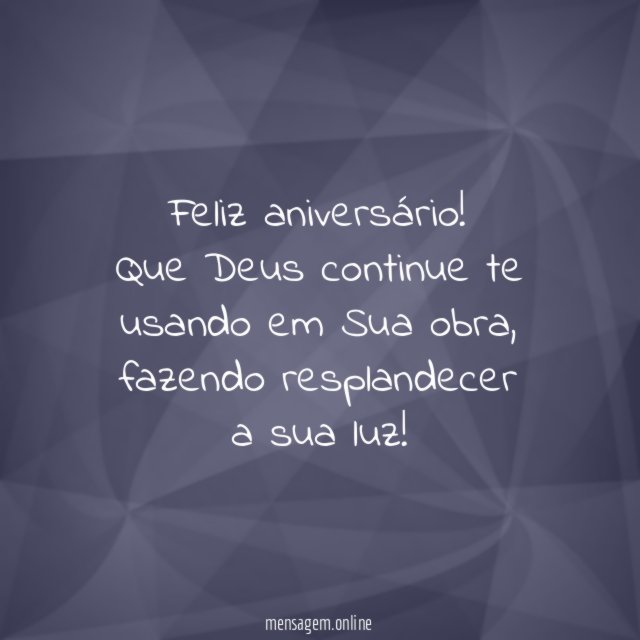 Feliz aniversário