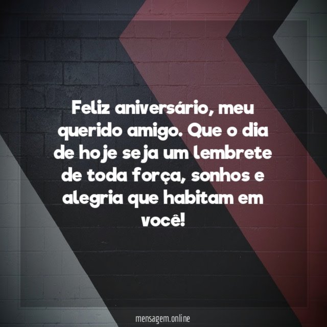 Feliz aniversário