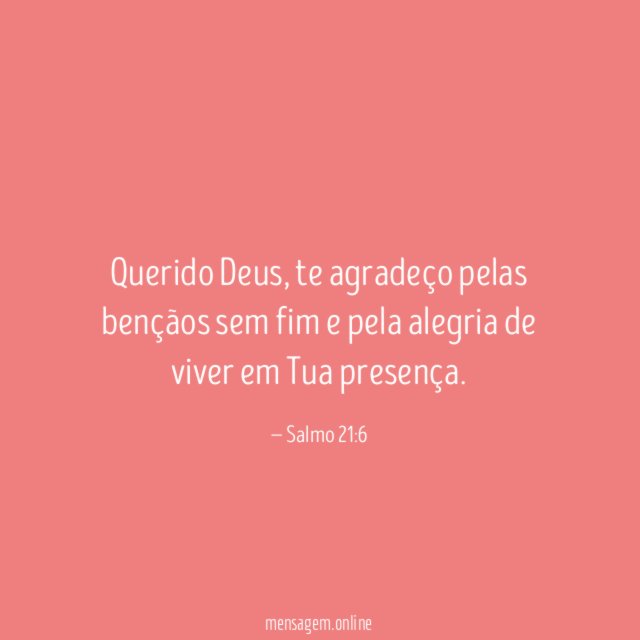 Querido Deus
