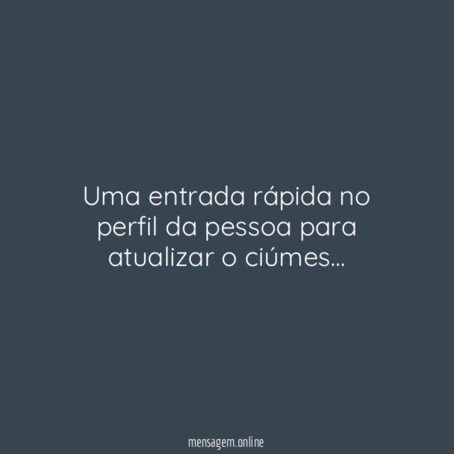 Uma entrada rápida no perfil da pessoa para
