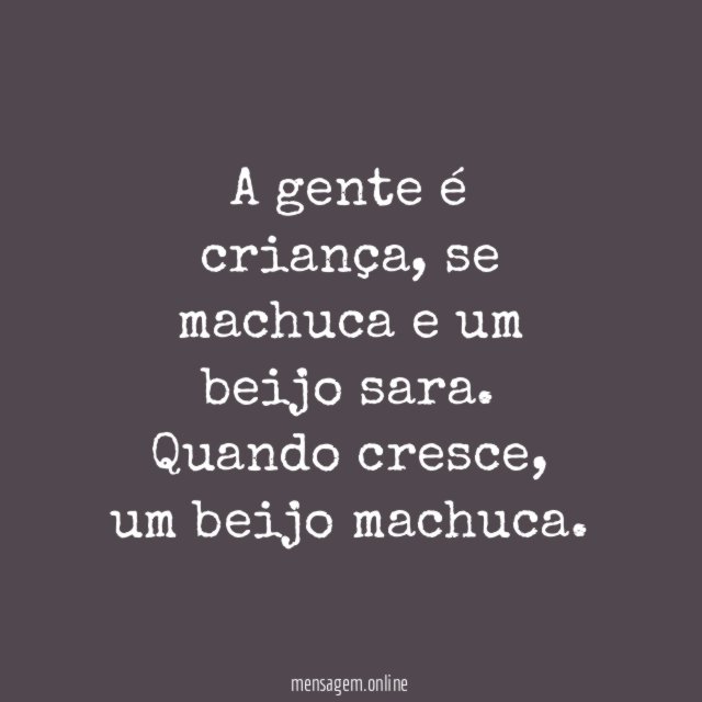 A gente é criança