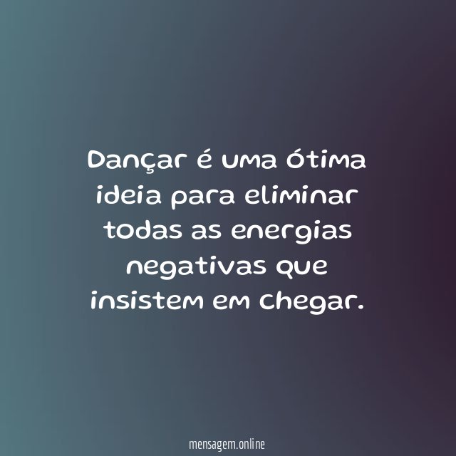 Dançar é uma ótima ideia para eliminar todas