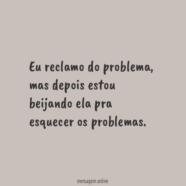 Eu reclamo do problema