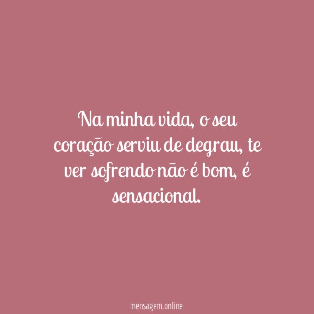 Na minha vida