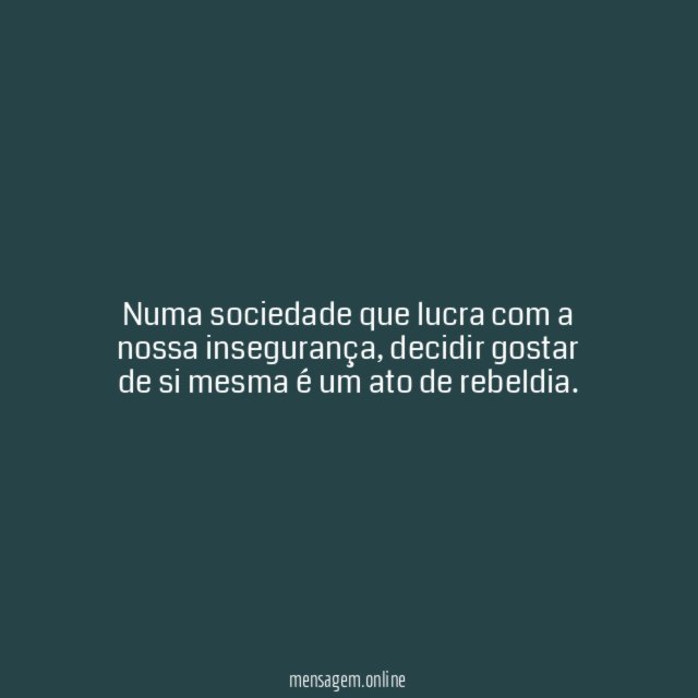 Numa sociedade que lucra com a nossa insegurança