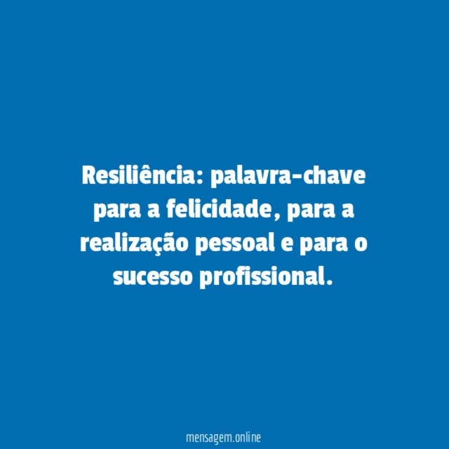 Resiliência
