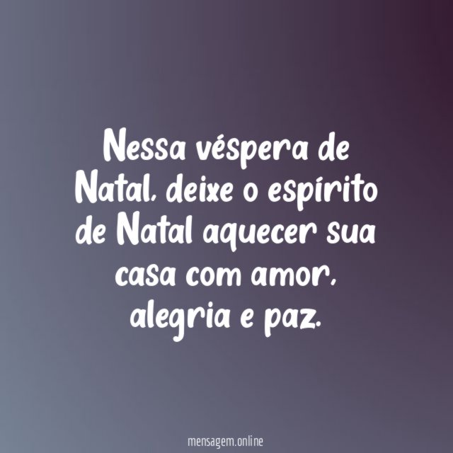 Nessa véspera de Natal