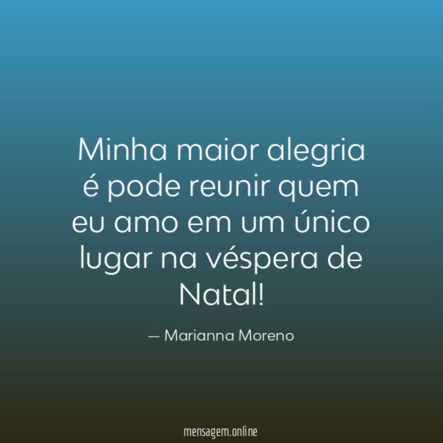 Minha maior alegria é pode reunir quem eu